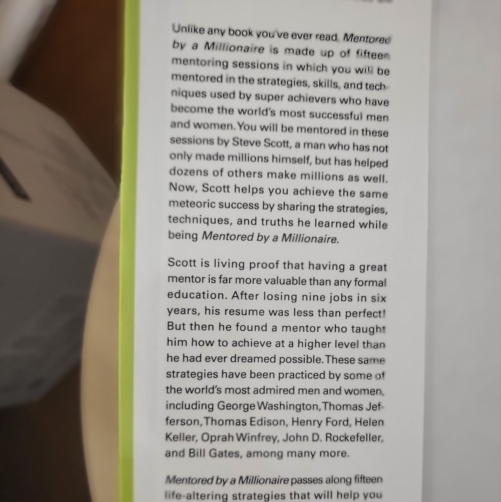 Mentored by a Millionaire by Steven K Scott - Picture 4 of 6